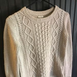 J. Crew Cable Knit